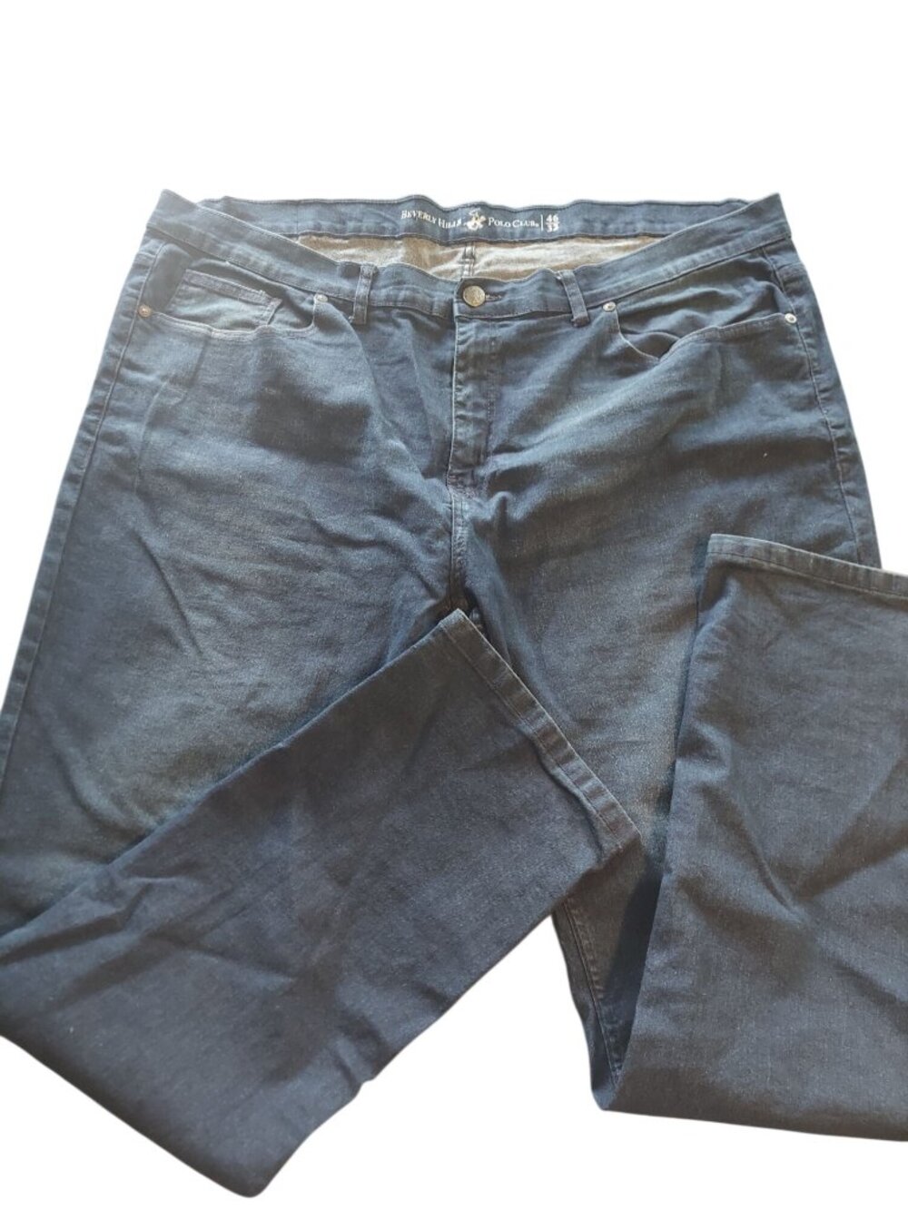 Beverly Hills Polo Club Mens Jeans Size 46x32 Dark Wash Denim Classic Fit 1517
